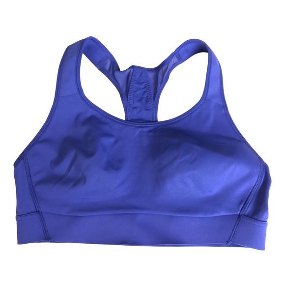 Athleta Royal Blue Athleisure Racerback Sports Bra Size 36 B/C - Picture 1 of 4